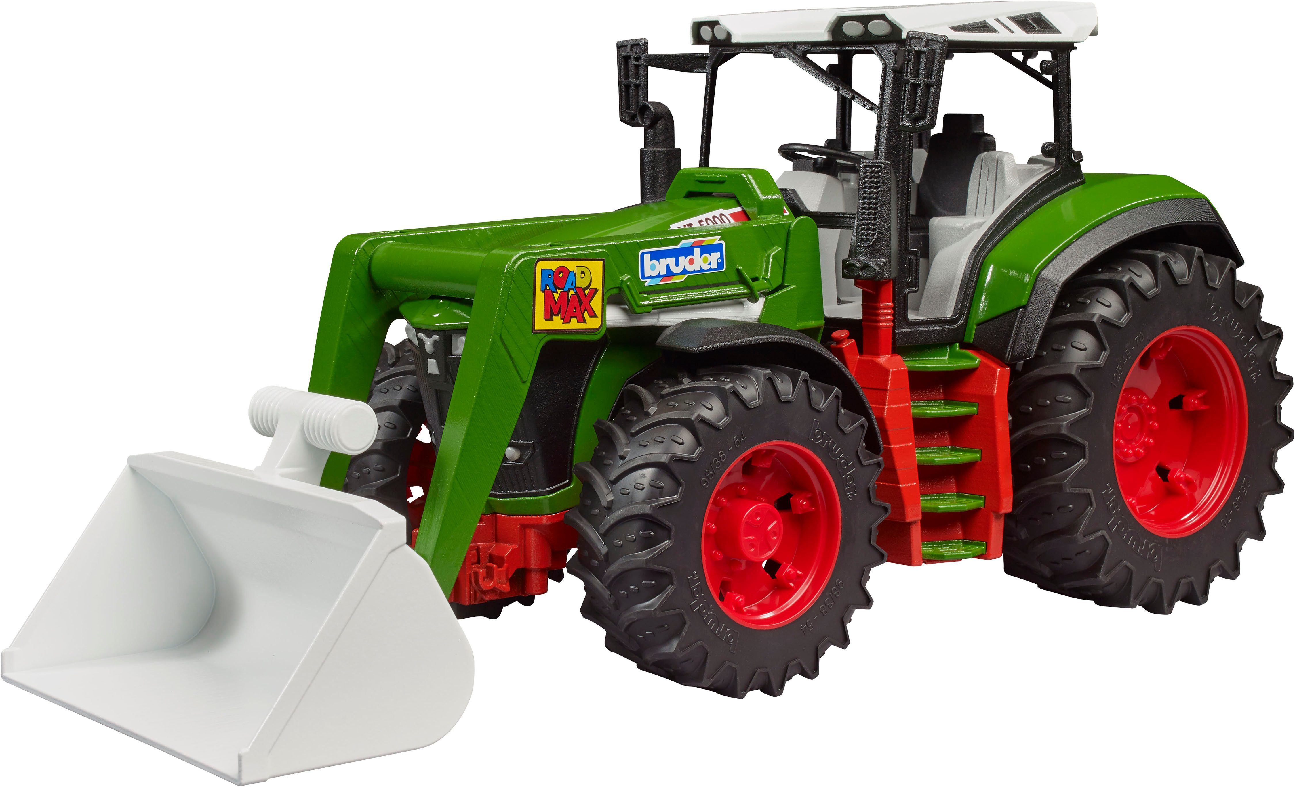 Bruder® Spielzeug-Traktor Roadmax Traktor mit Frontlader (03451), Made in Europe