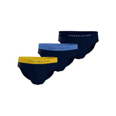 Tommy Hilfiger Underwear Slip 3P BRIEF WB (Packung, 3-St., 3er) mit Tommy Hilfiger Logo-Elastikbund