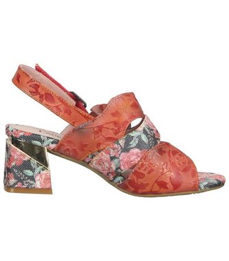 LAURA VITA Sandalen Leder/Textil Riemchensandalette