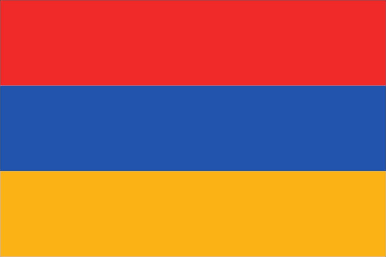 flaggenmeer Flagge Armenien 120 g/m² Querformat