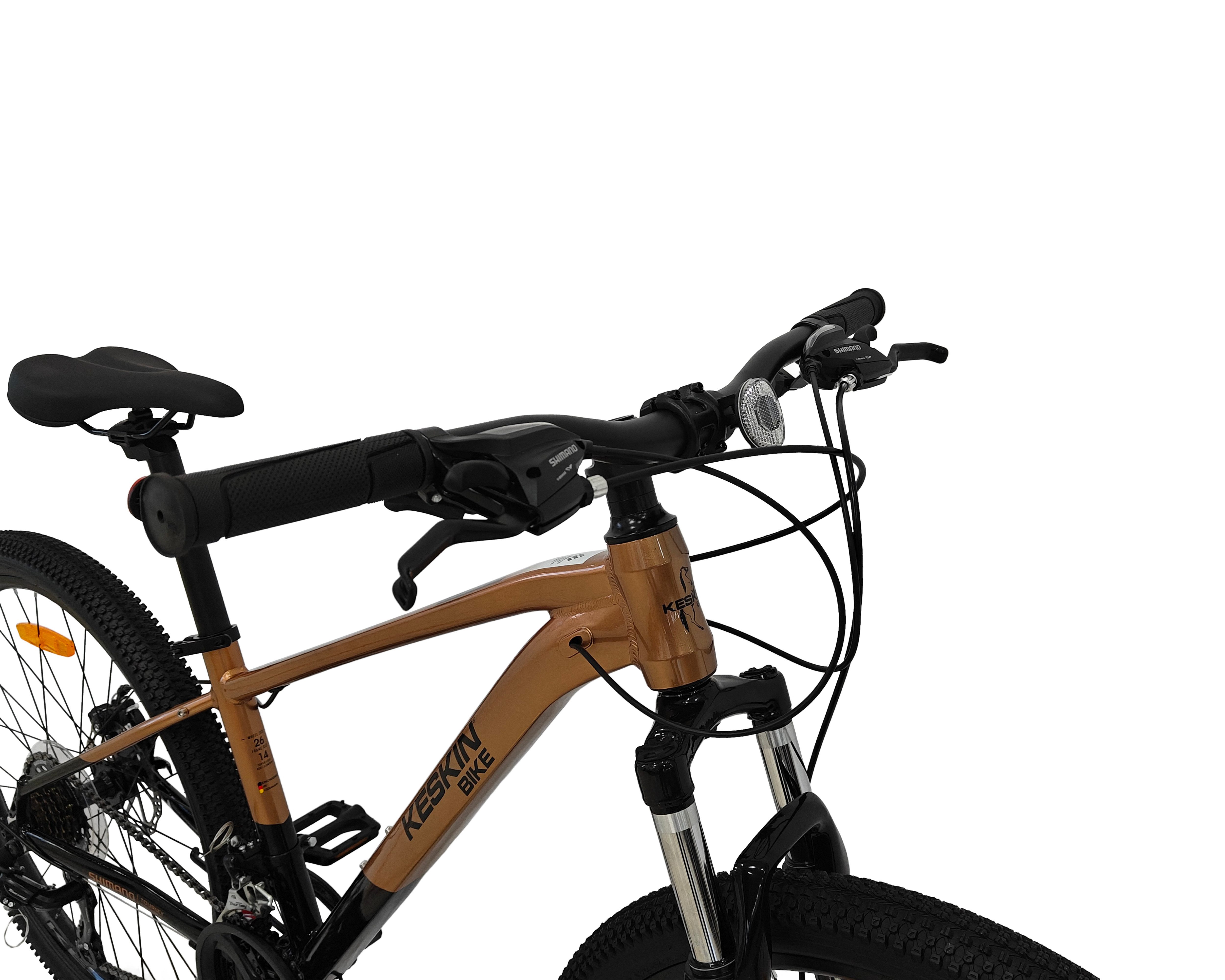 Keskin eBike Mountain Bike Keskin MTB1, 29-inch bicycle for men, women, girls and boys, 21-speed Shimano RD-TY300D/EF500 derailleur, (aluminum frame, mechanical disc brakes), with 29"x2.35" pneumatic tires, ideal for off-road and everyday use