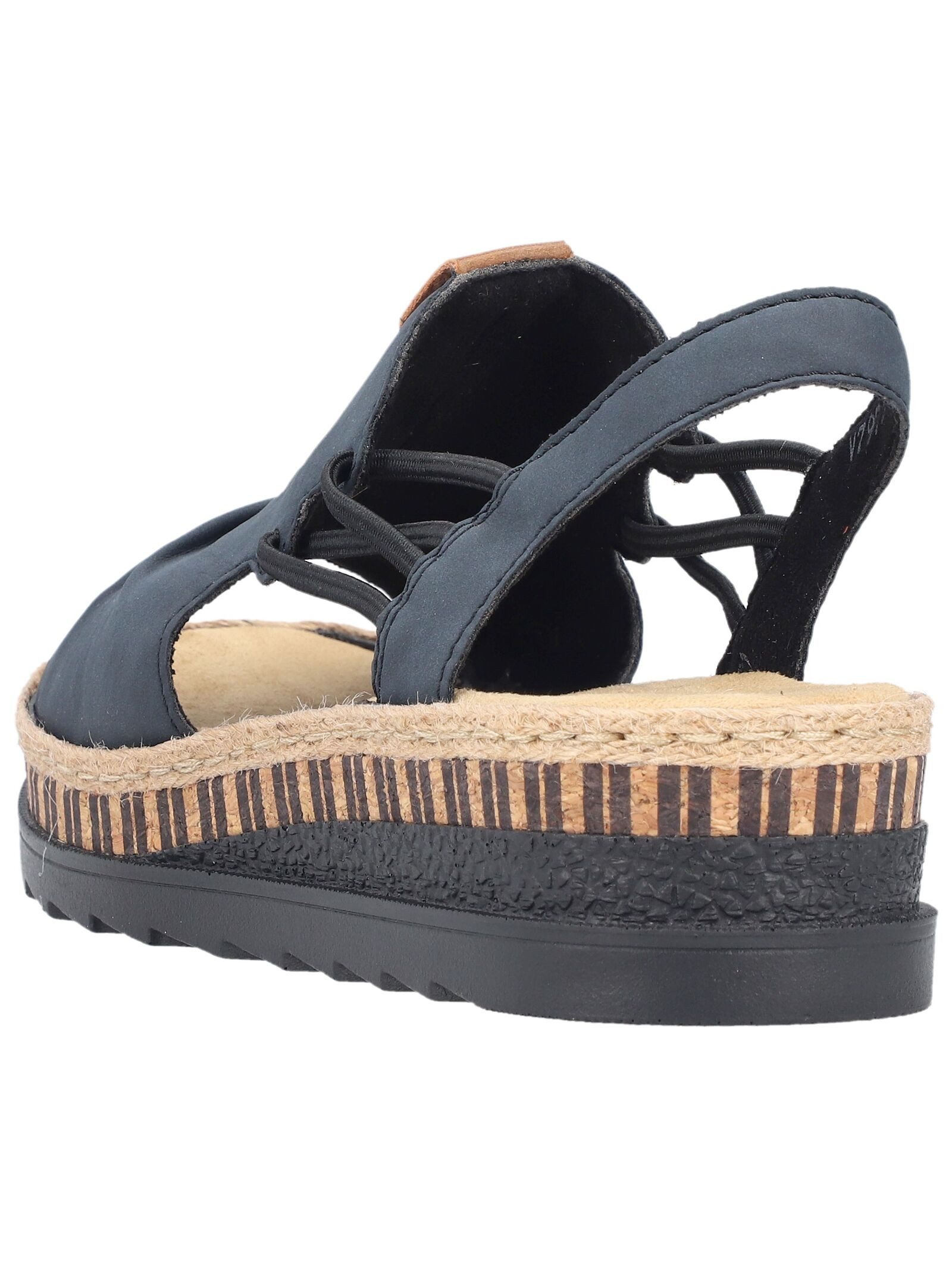 Rieker Sandalen Lederimitat Keilsandalette günstig online kaufen