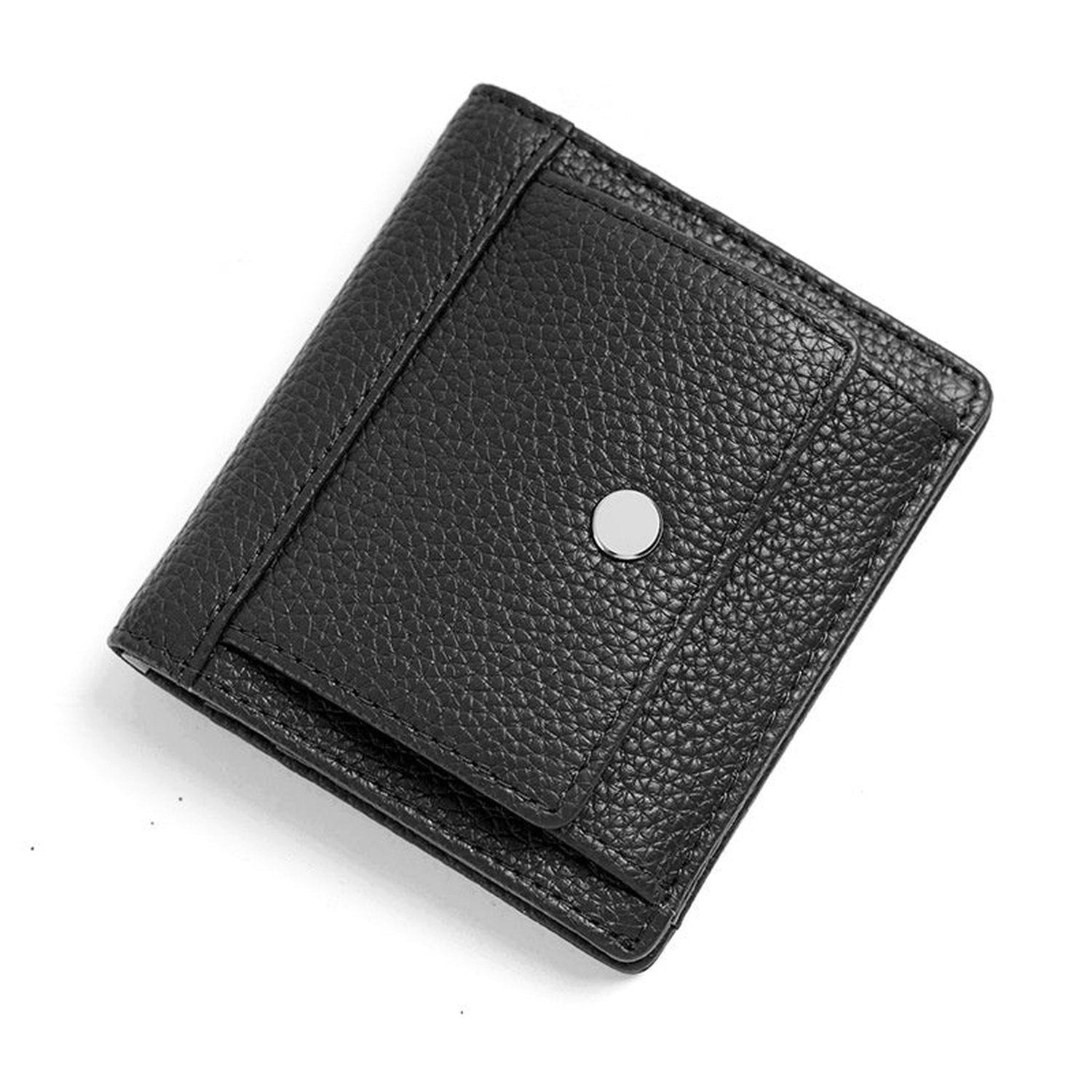 YRIIOMO Geldbörse Damen kurze, dünne Brieftasche, einfache Geldbörse für Damen.