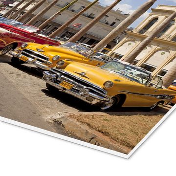 Posterlounge Forex-Bild Peter Schickert, Oldtimer in Havanna, Kuba, Rustikal Fotografie