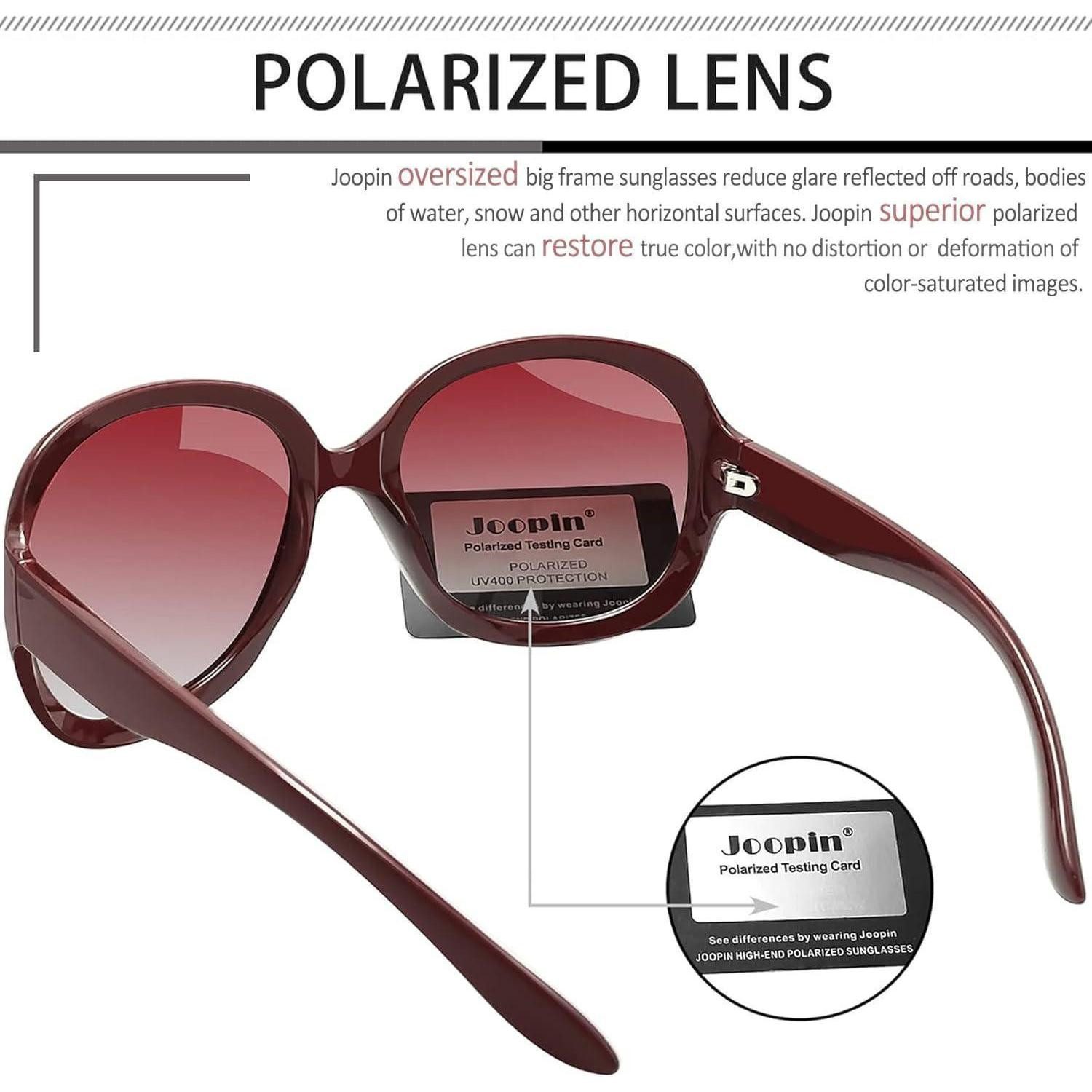 LuxusKollektion Sonnenbrille Sonnenbrille übergroße Damen B09-weinrot Hellroter Wie die Bilder