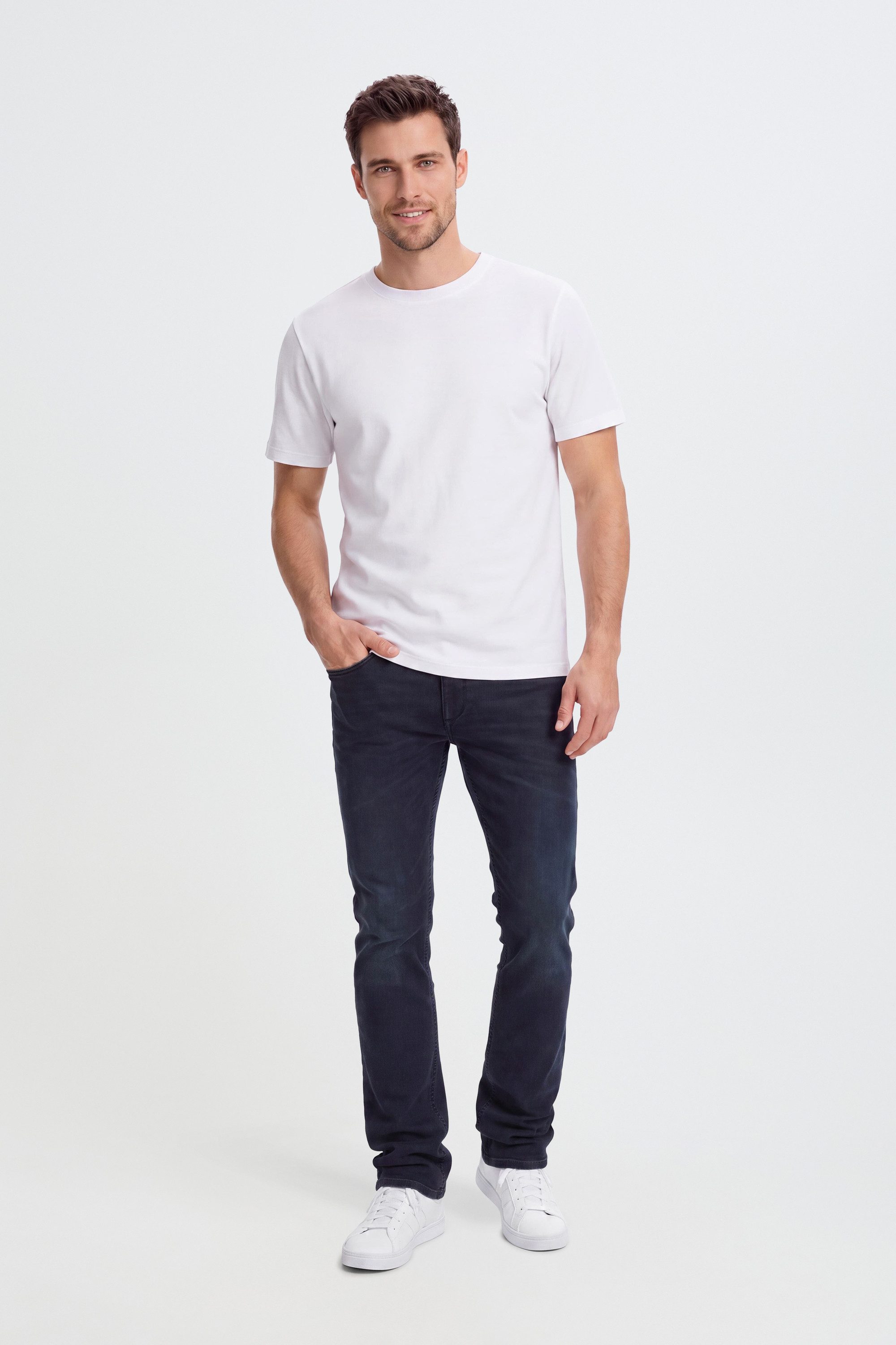 Blend Slim-fit-Jeans BHJet Modische Slim-Fit-Jeans mit niedriger Bundhöhe und schmalem Bein – Bild 3 von 5