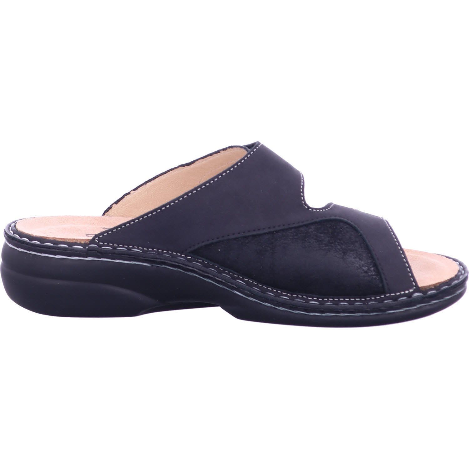 Pantolette Comfort bark/black Finn