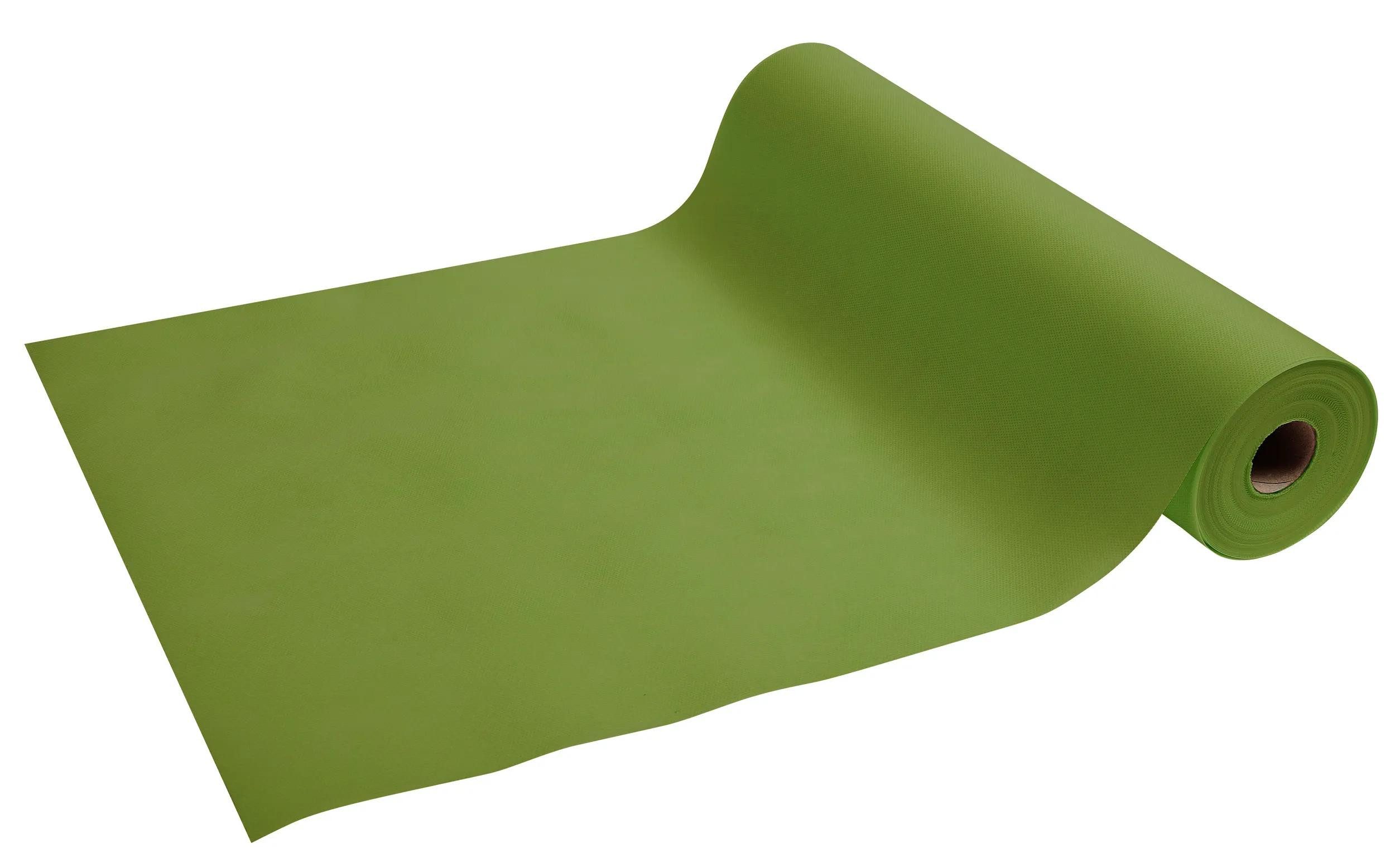PROnappe Tischband 4x Tischläufer auf Rolle, Spunbond, 24x0,40m Olivgrün R732457I, Tête-à-tête spunbond