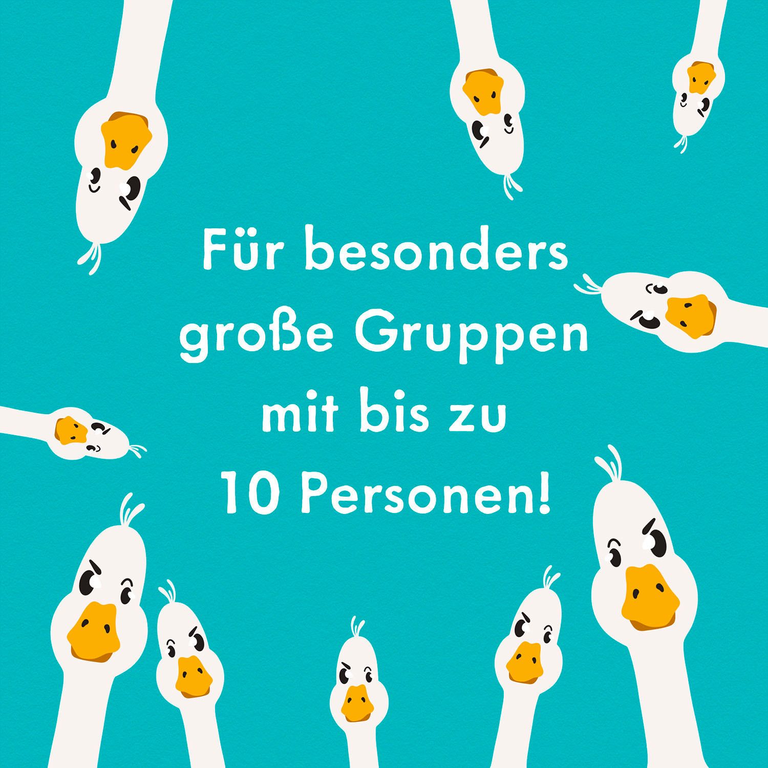 Kosmos Spiel Gans sicher?, Partyspiel