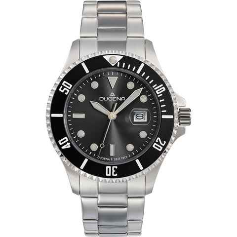 Dugena Quarzuhr Diver XL, 4461002-1, Armbanduhr, Herrenuhr, Datum, Leuchtzeiger