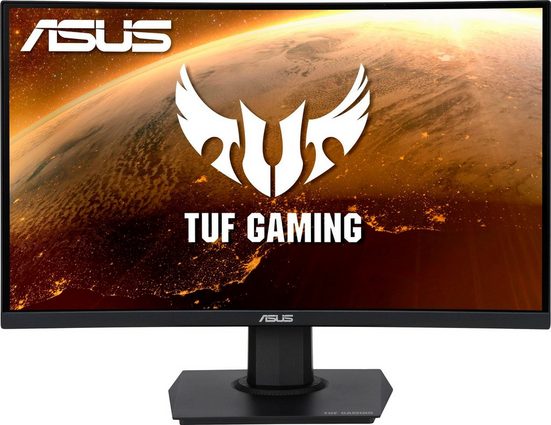 Asus VG24VQE Curved-Gaming-Monitor (59,94 cm/23,6 ", 1920 x 1080 Pixel, Full HD, 1 ms Reaktionszeit, 165 Hz, VA LED)