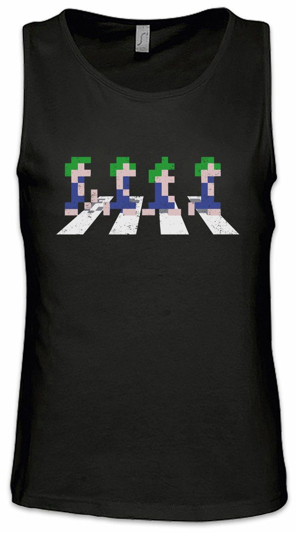 Tanktop Lemmings Road Ärmelloses T-Shirt Video Game Gamer Geek Nerd Lemminge