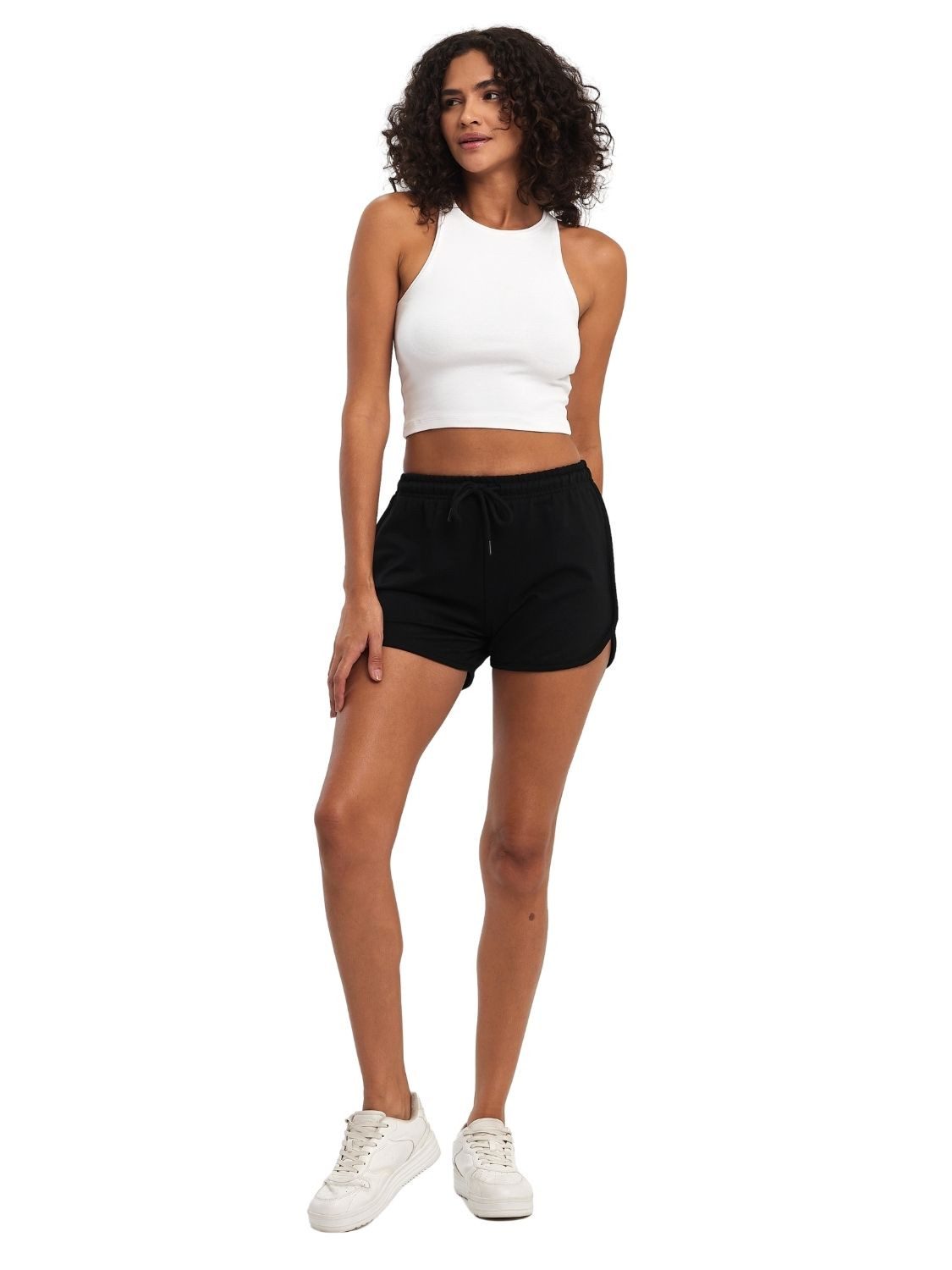 COMEOR Sporthose Kurze Hose Damen Sportshorts Laufshorts Sommer Hosen Train günstig online kaufen