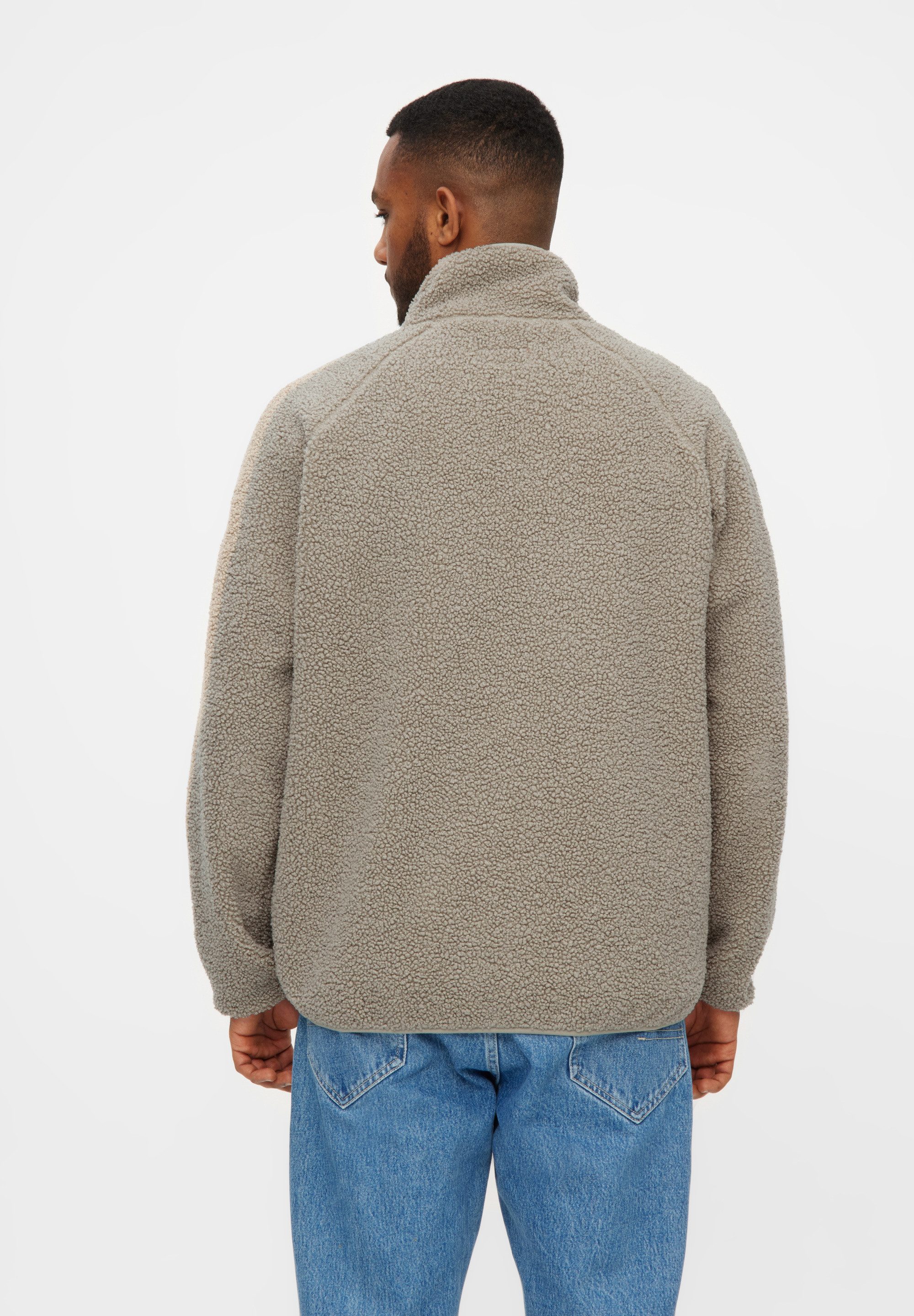 Derbe Fleecejacke Kuschelby Recyceltes Fleece, Jersey innen, Taschen mit Reißverschluss