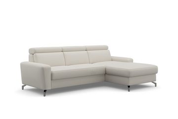 sit&more Ecksofa Scarlett L-Form, inklusive Kopfteilverstellung, wahlweise mit Bettfunktion, Bettkasten