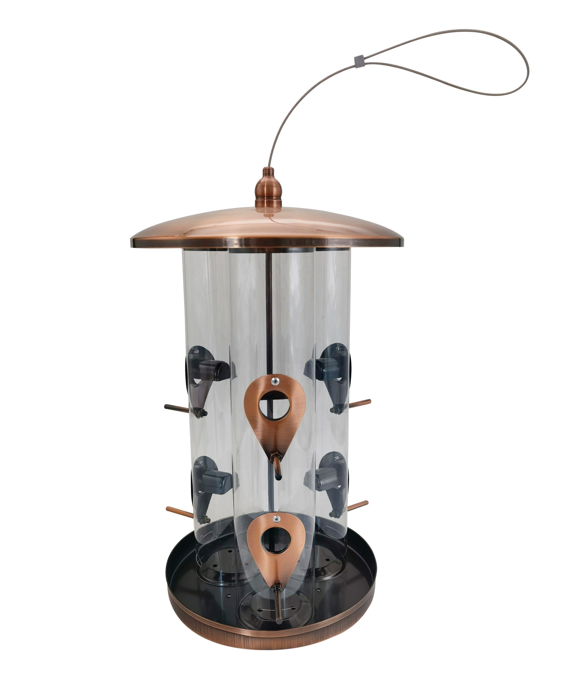 Vogelhaus Wildvogel-Futterspender Messina ca. Ø 21.5 x 36 cm