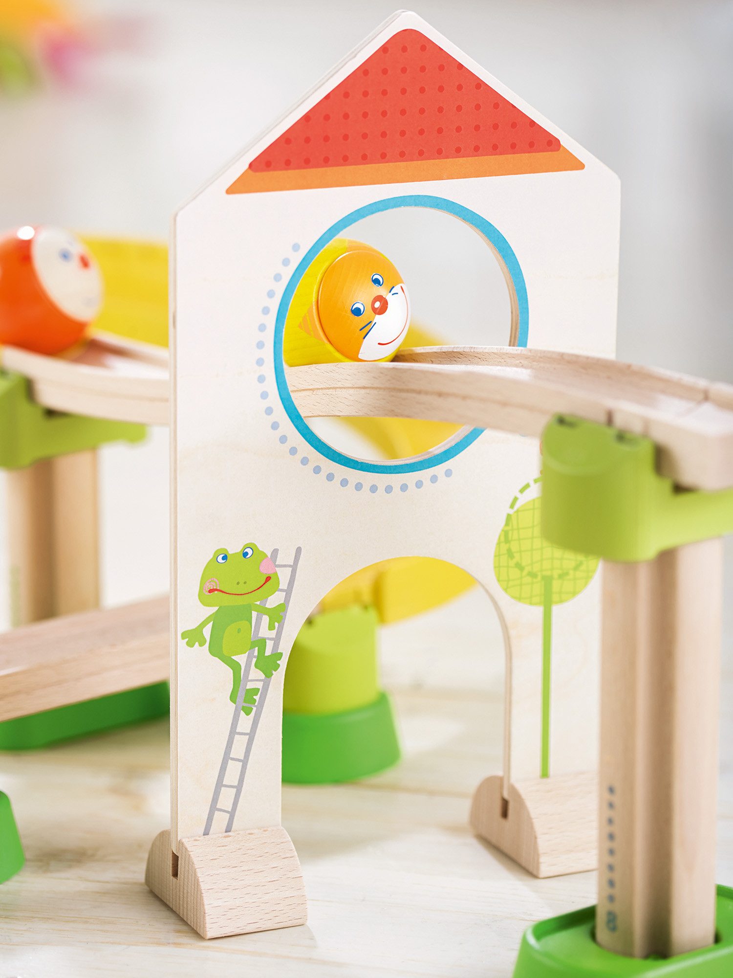 Haba Kugelbahn Kullerbü – Kugelbahn Windradbahn, unisex neutral – Bild 3 von 5