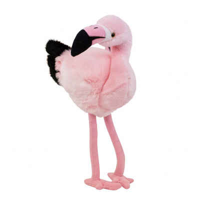 Teddys Rothenburg Kuscheltier Flamingo rosa 34 cm Plüschflamingo Stofftier