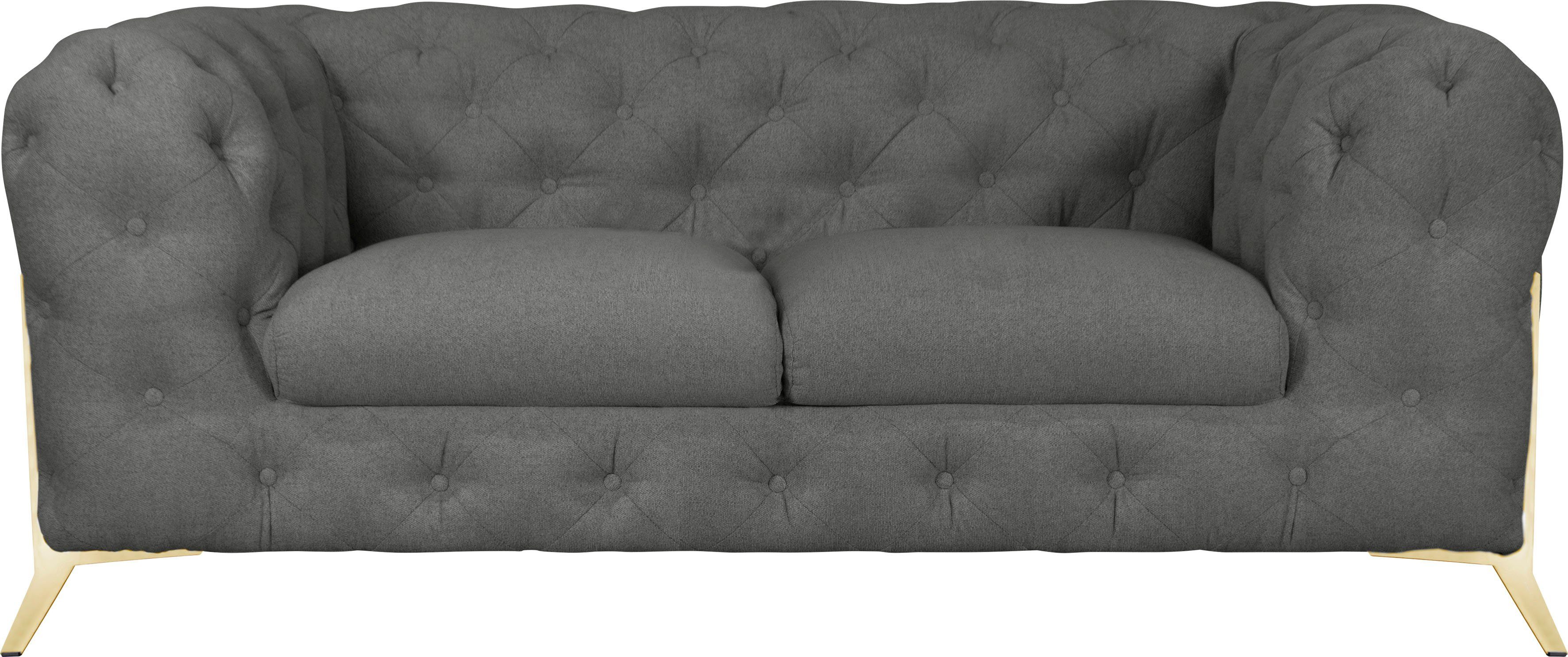 Leonique Chesterfield-Sofa Amaury, aufwändige Knopfheftung, moderne günstig online kaufen