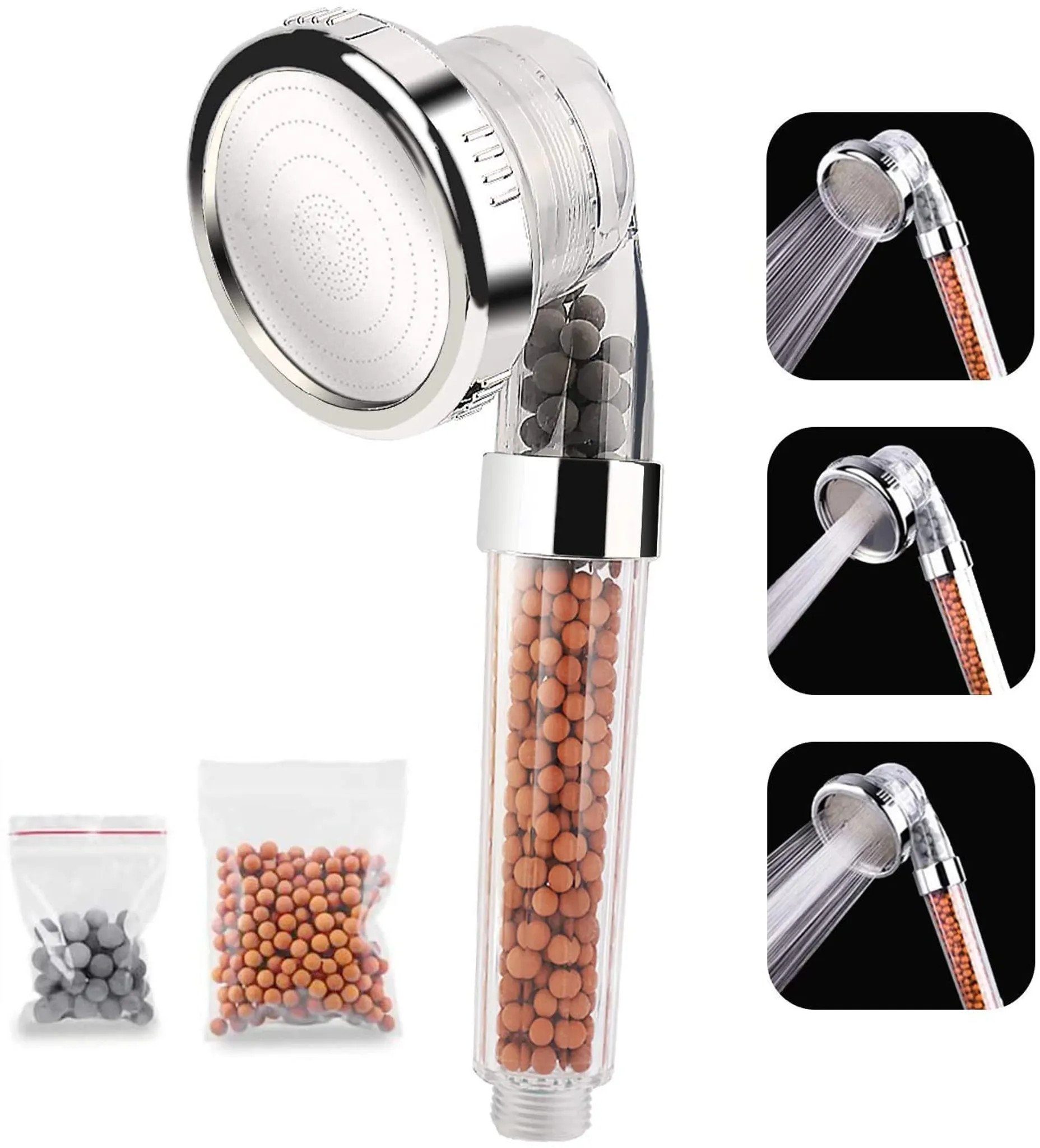 XDeer Duschbrause 3 IN 1 Filtration Duschkopf Duschbrause Wassersparend Dus günstig online kaufen