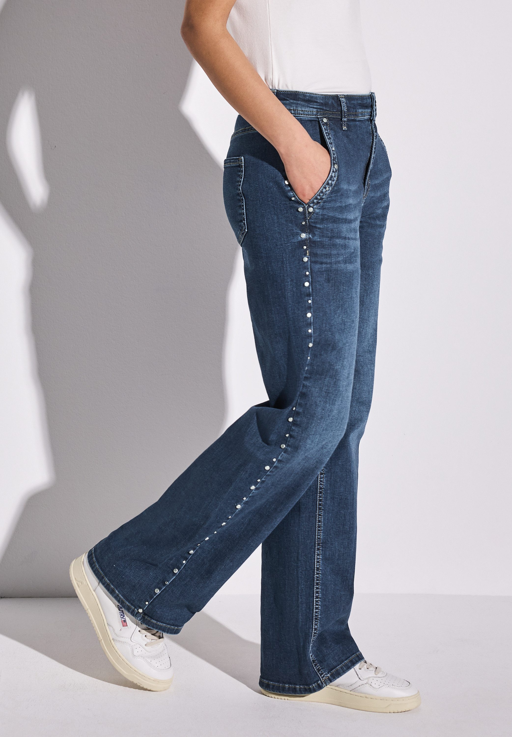 STREET ONE Weite Jeans im Loose günstig online kaufen