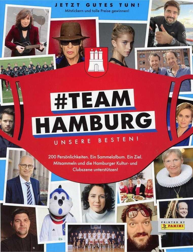 Panini Забронировать адвент-календарь Team Hamburg - Sammelsticker - 1 Album