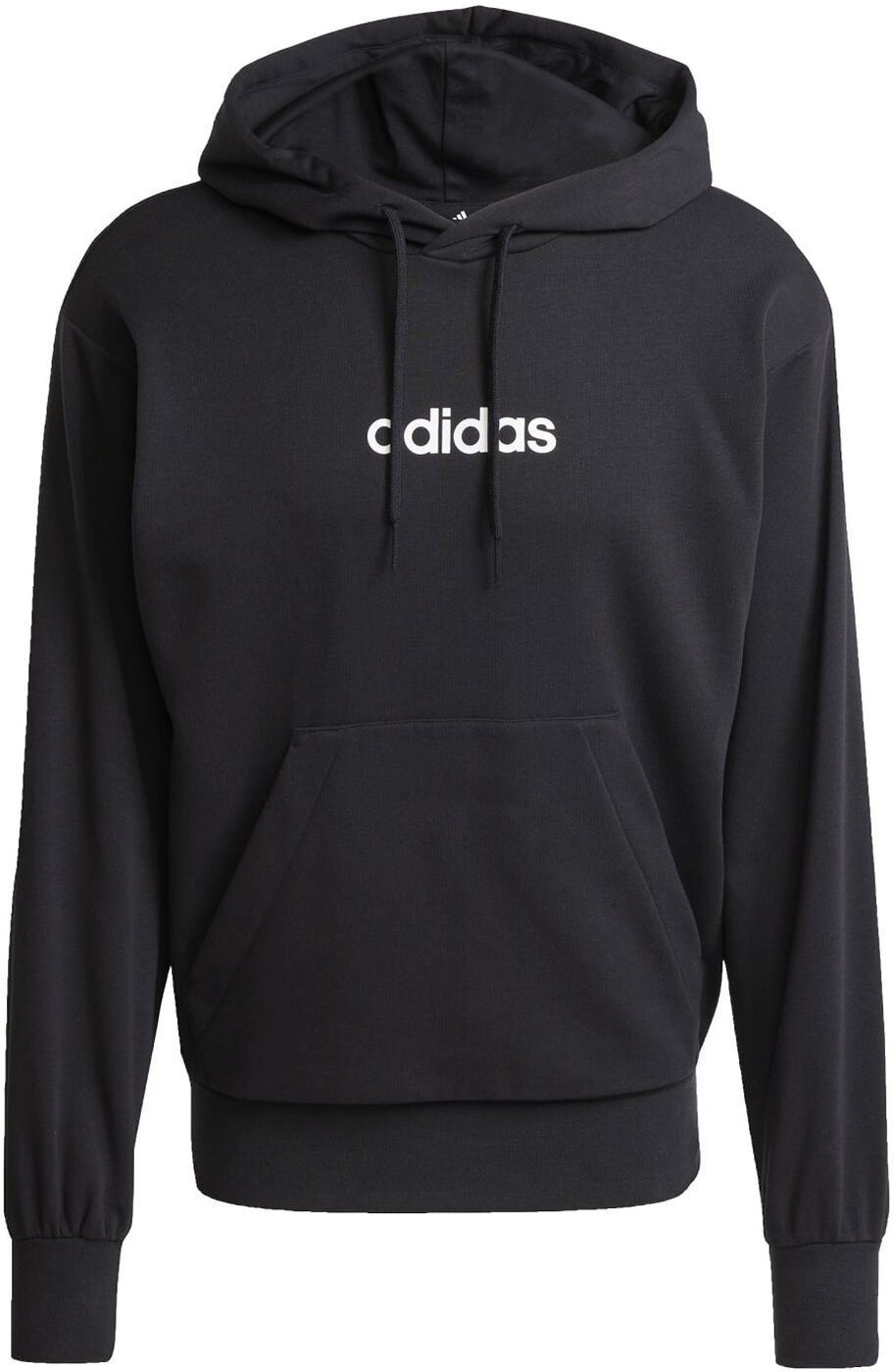 adidas Sportswear Kapuzensweatjacke M LIN FT HD BLACK/WHITE