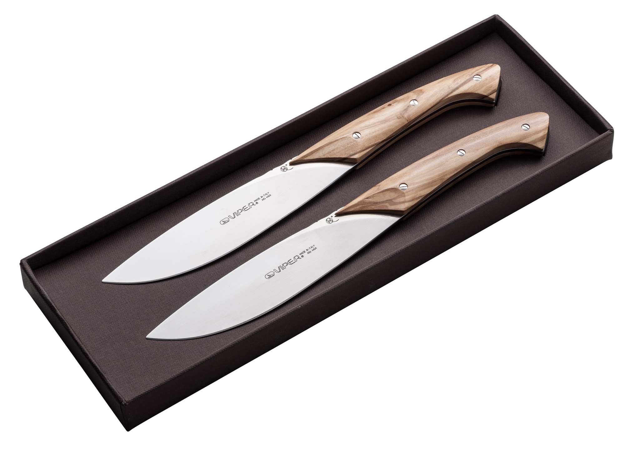 Viper Стейк ножи Viper Fiorentina Olive 2er Set Стейк ножи