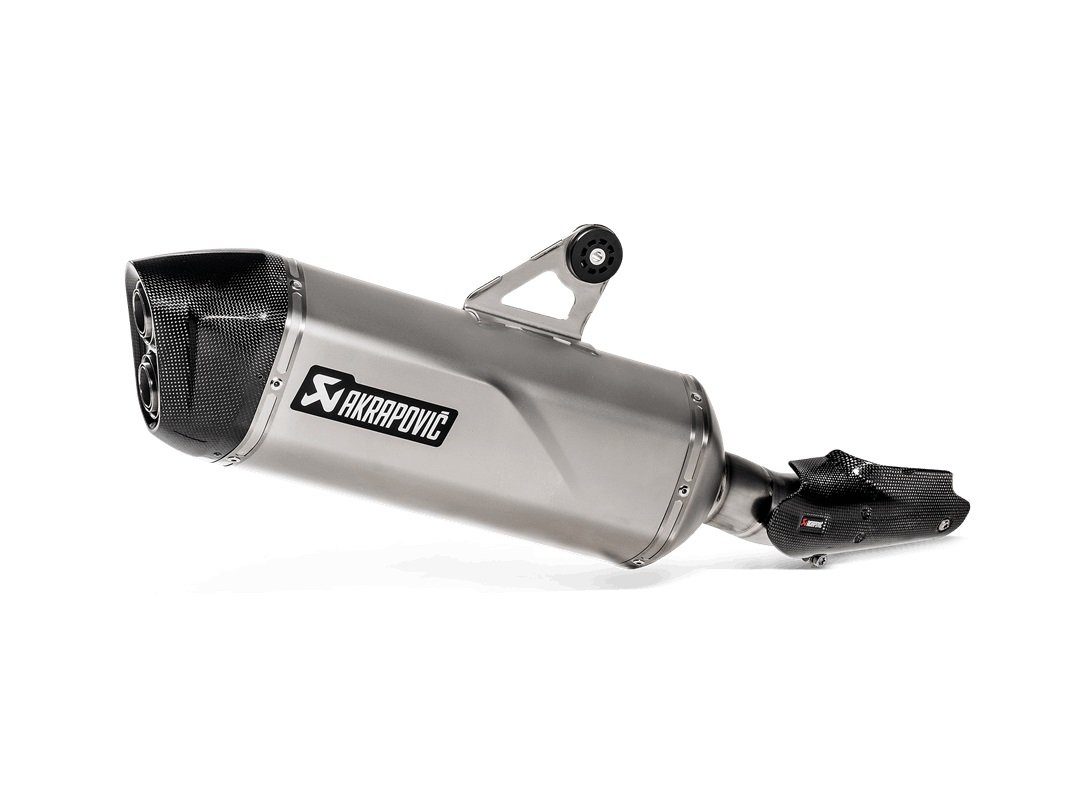 Slip-On Endschalldämpfer Line Titanium AKRAPOVIC Motorrad-Additiv