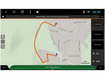 ESX VN815-​VO-U1-DAB fahrzeugspezifische Autoradio für VW Skoda Seat Einbau-Navigationsgerät (Europa, Bluetooth, DAB+, Inklusive MicroSD-Karte mit iGO Navigations-Software)