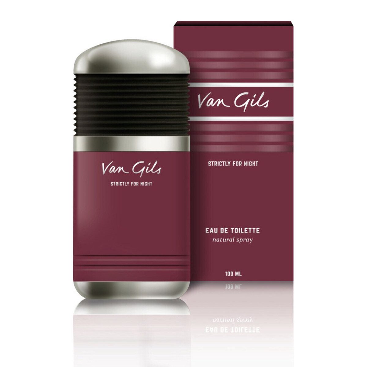 Van Gils Eau de Toilette Strictly For Night EdT pour Homme Natural Spray 100ml