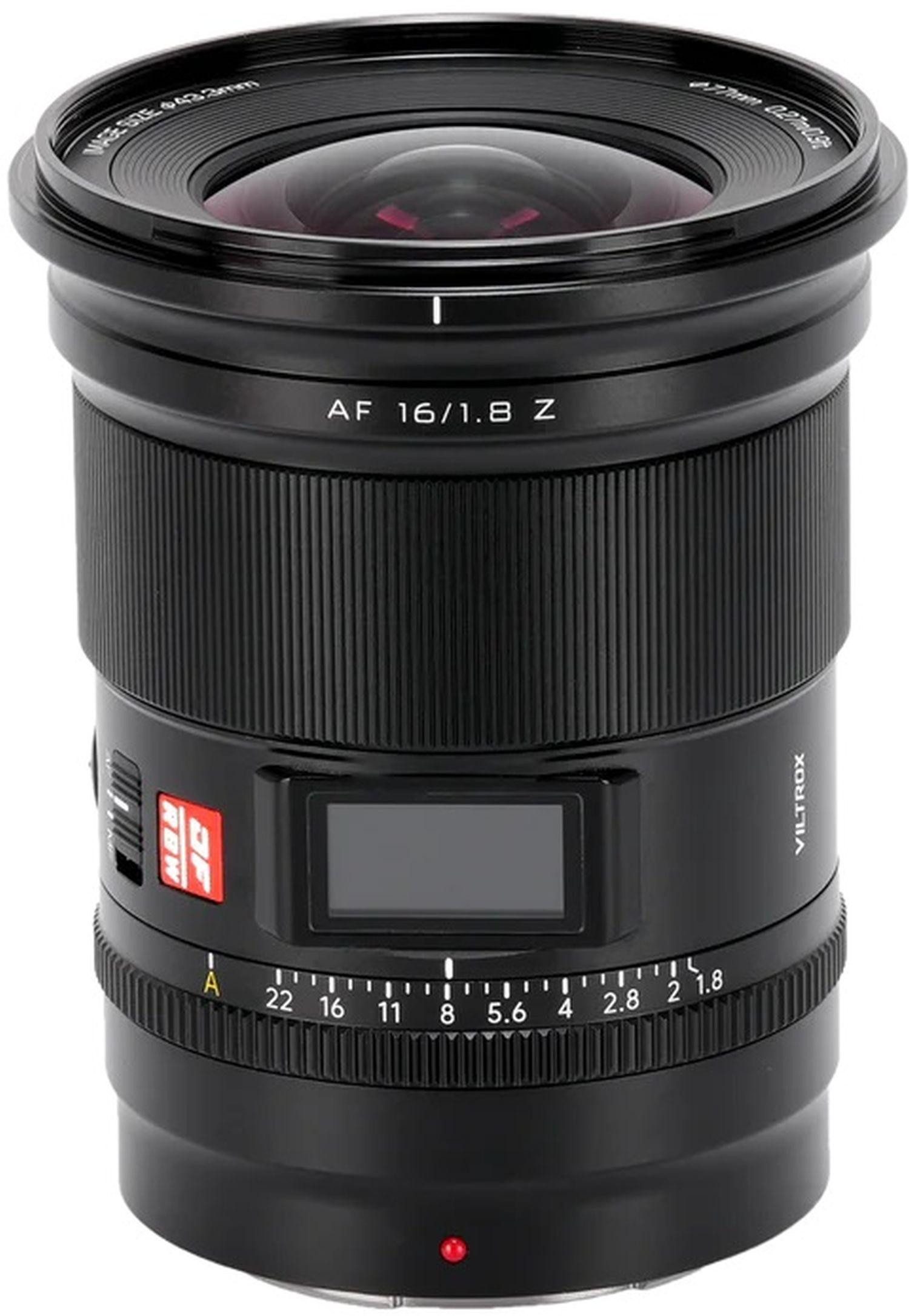 Viltrox 16mm f1,8 Nikon Z Objektiv