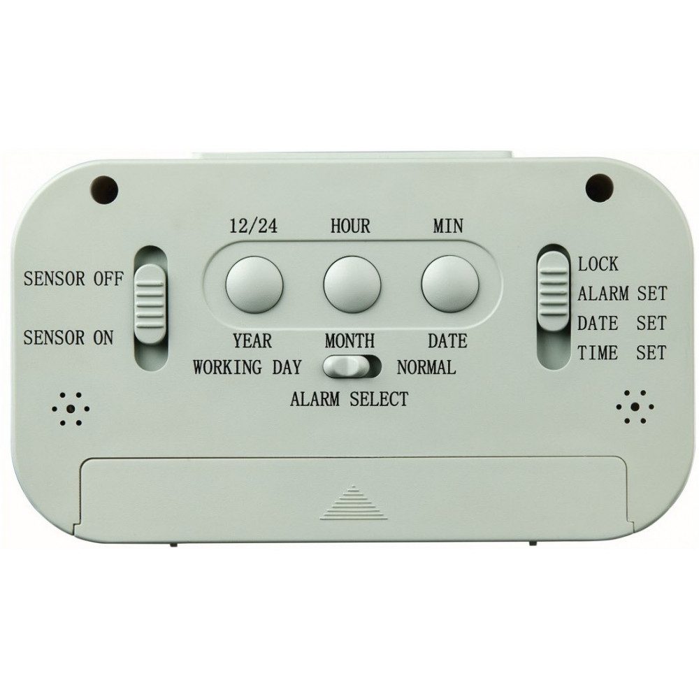 Hama Funkwecker Hama RC 660 Funkwecker mintgrün mit Snooze-Funktion.