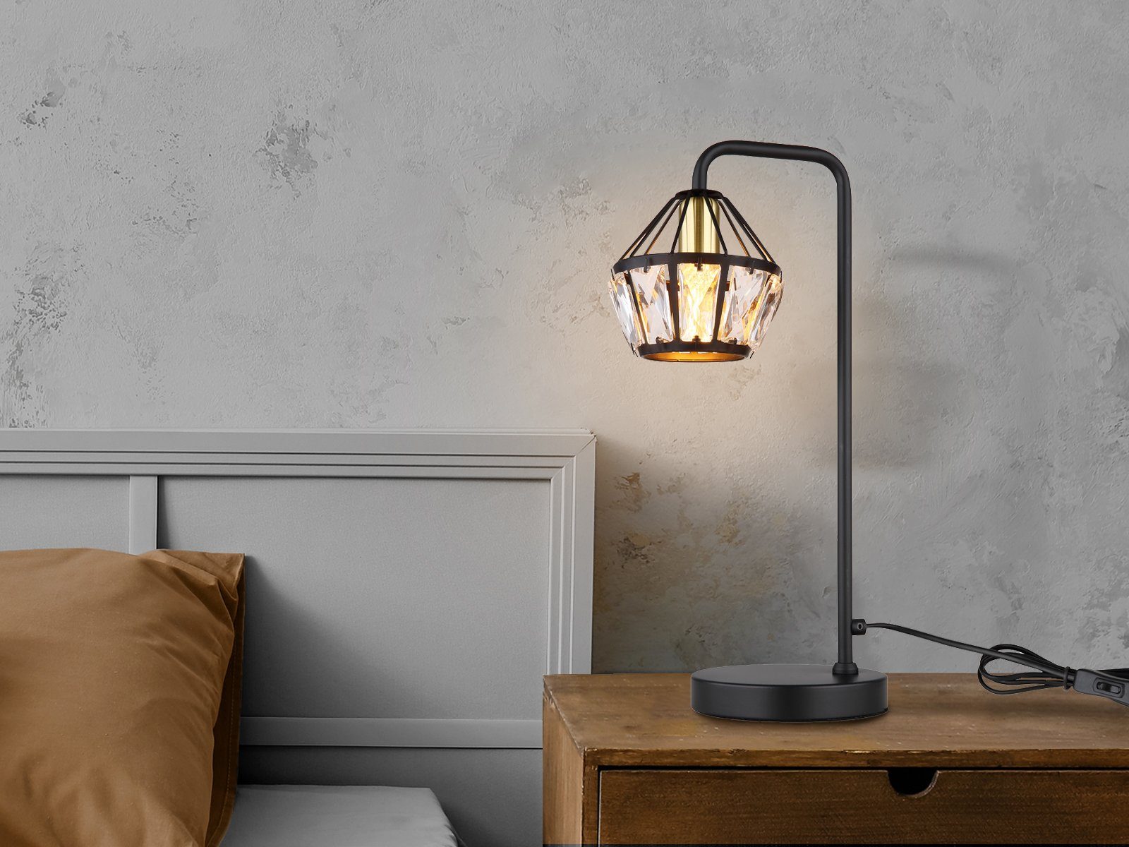 GLOBO LIGHTING LED Nachttischlampe, Dimmfunktion, LED günstig online kaufen