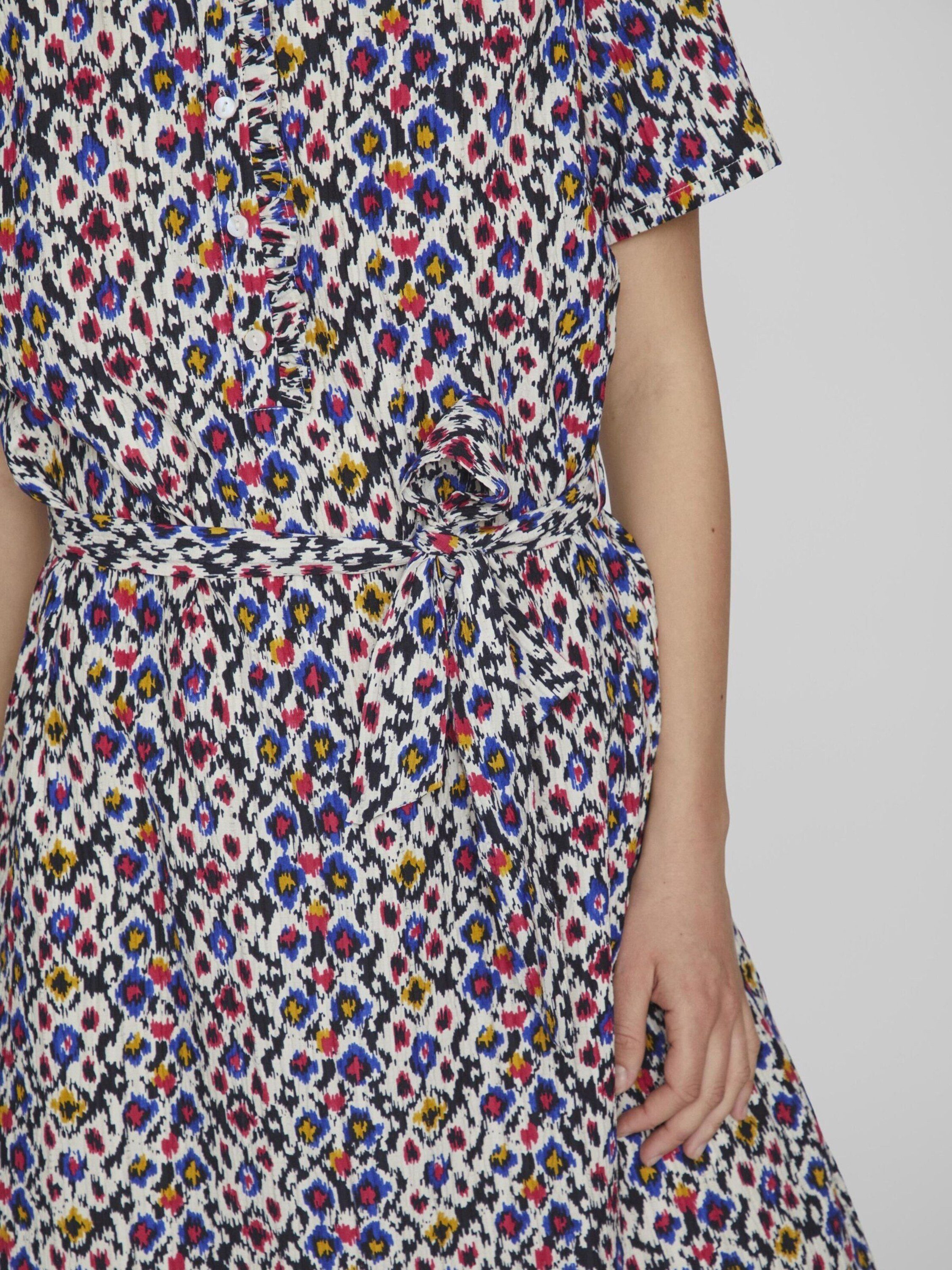 Vila Blusenkleid Sille (1-tlg) Rüschen