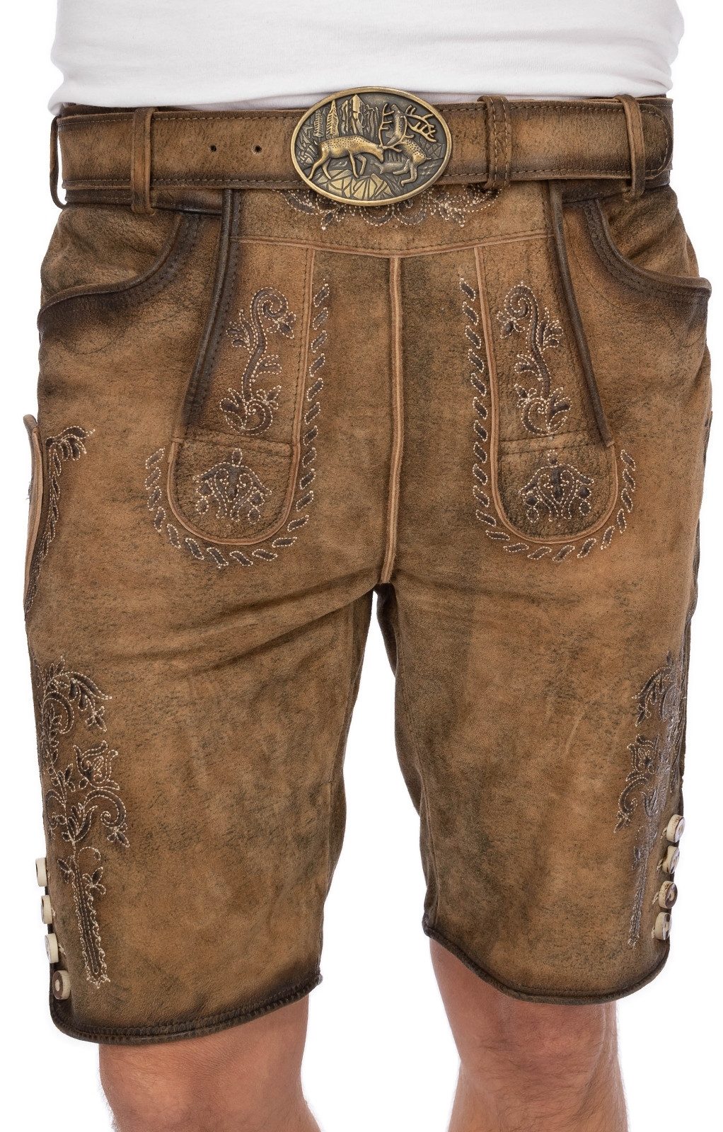 Gwandler Trachtenlederhose FLORIAN-gespeckt günstig online kaufen