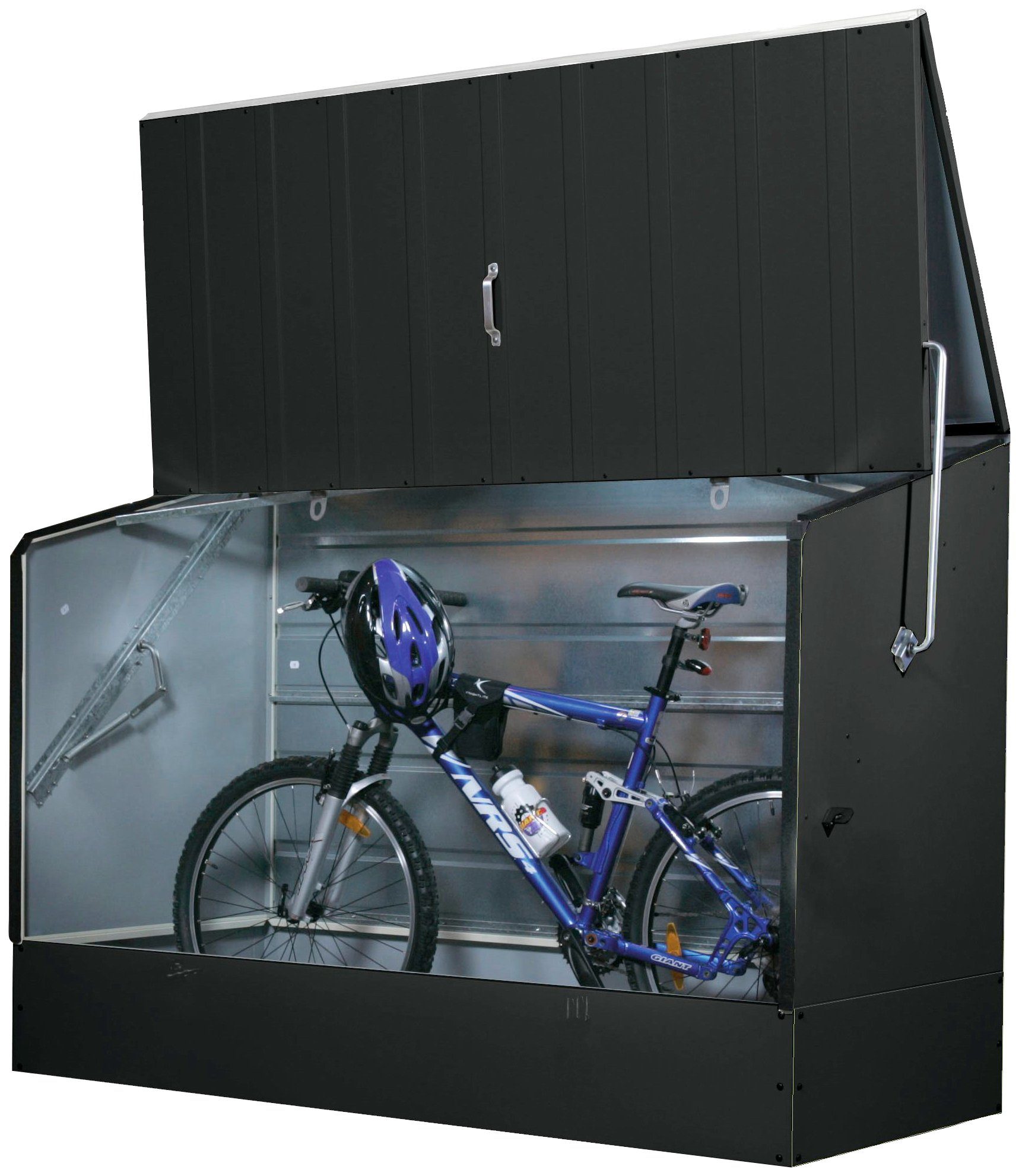 Trimetals Fahrradbox, BxTxH: 196x89x133 cm