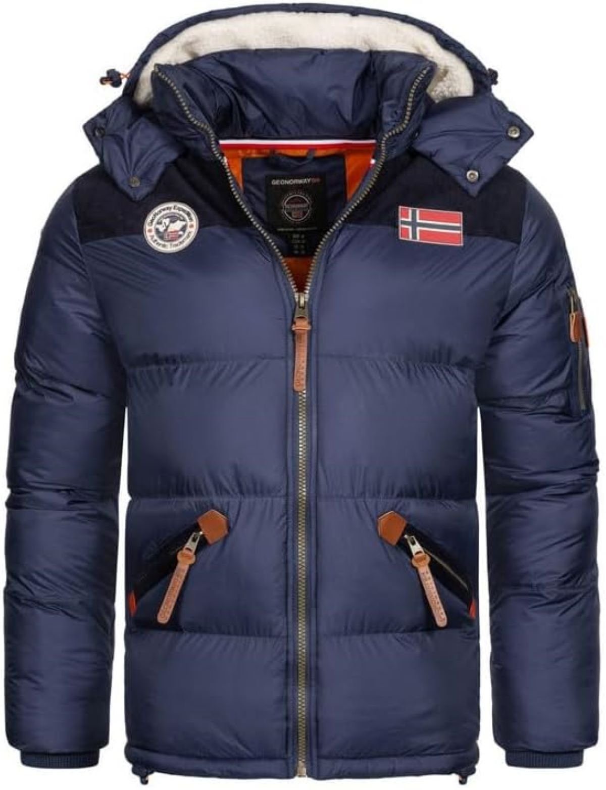 Geographical Norway Winterjacke Herren Outdoor Jacke Celian (1-St., Packung) Windstopper, Herren Outdoor jacket