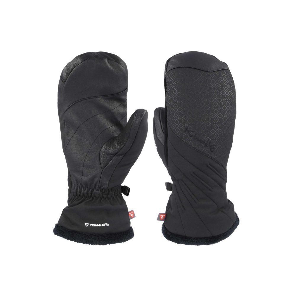 Kinetixx Skihandschuhe Sehr warmer Damen-Fäustling Ashly Mitten GTX®, KinetiXx (in schwarz oder weiß) Anatomische Passform, Atmungsaktiv, Winddicht, Touchscreen kompatibel