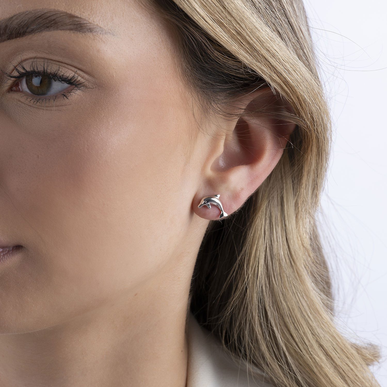 Materia Paar Ohrstecker Delfin Ohrringe Silber Dolphin SO-318, 925 Sterling günstig online kaufen