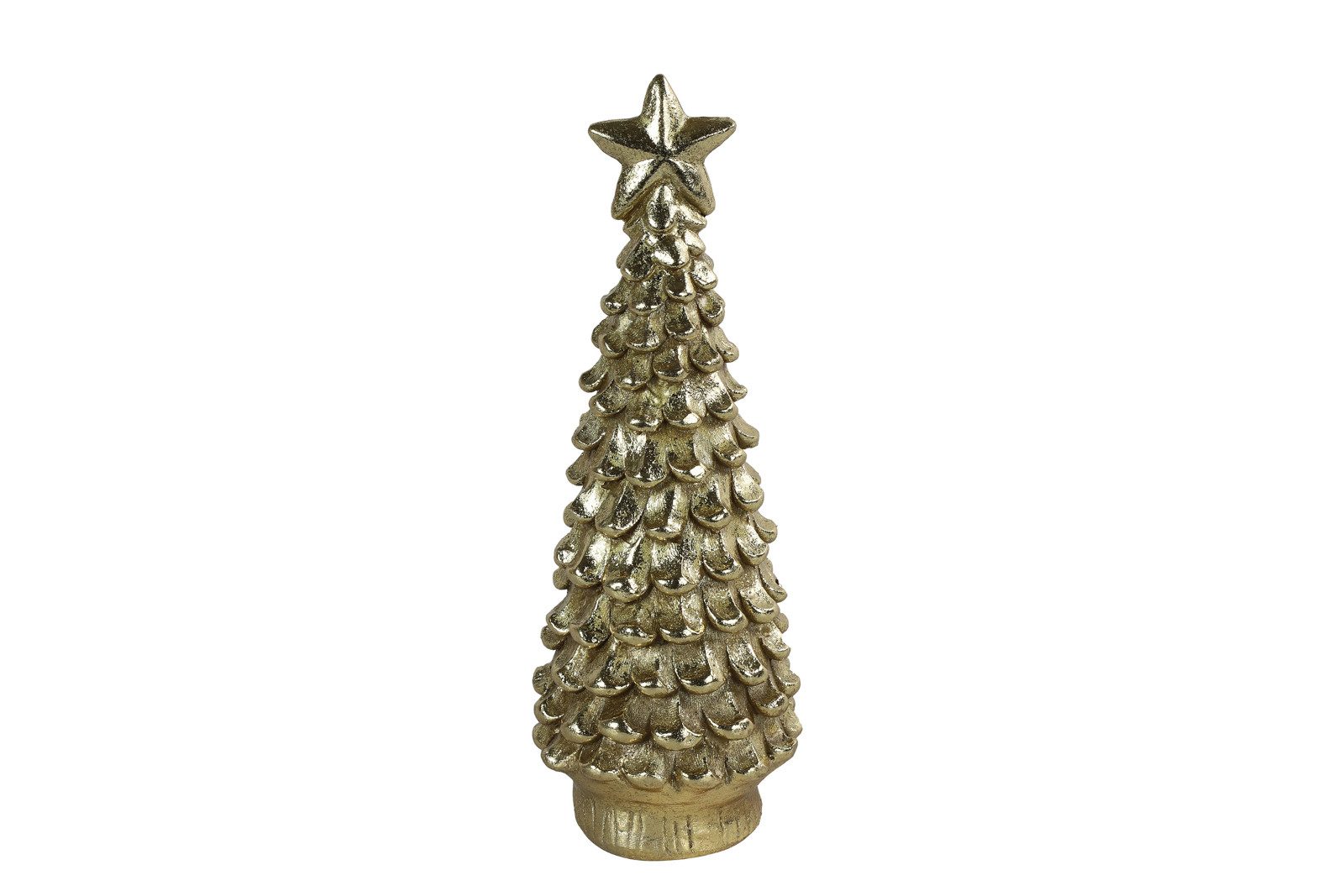 Dekofigur Weihnachtsbaum Donni M gold 20cm