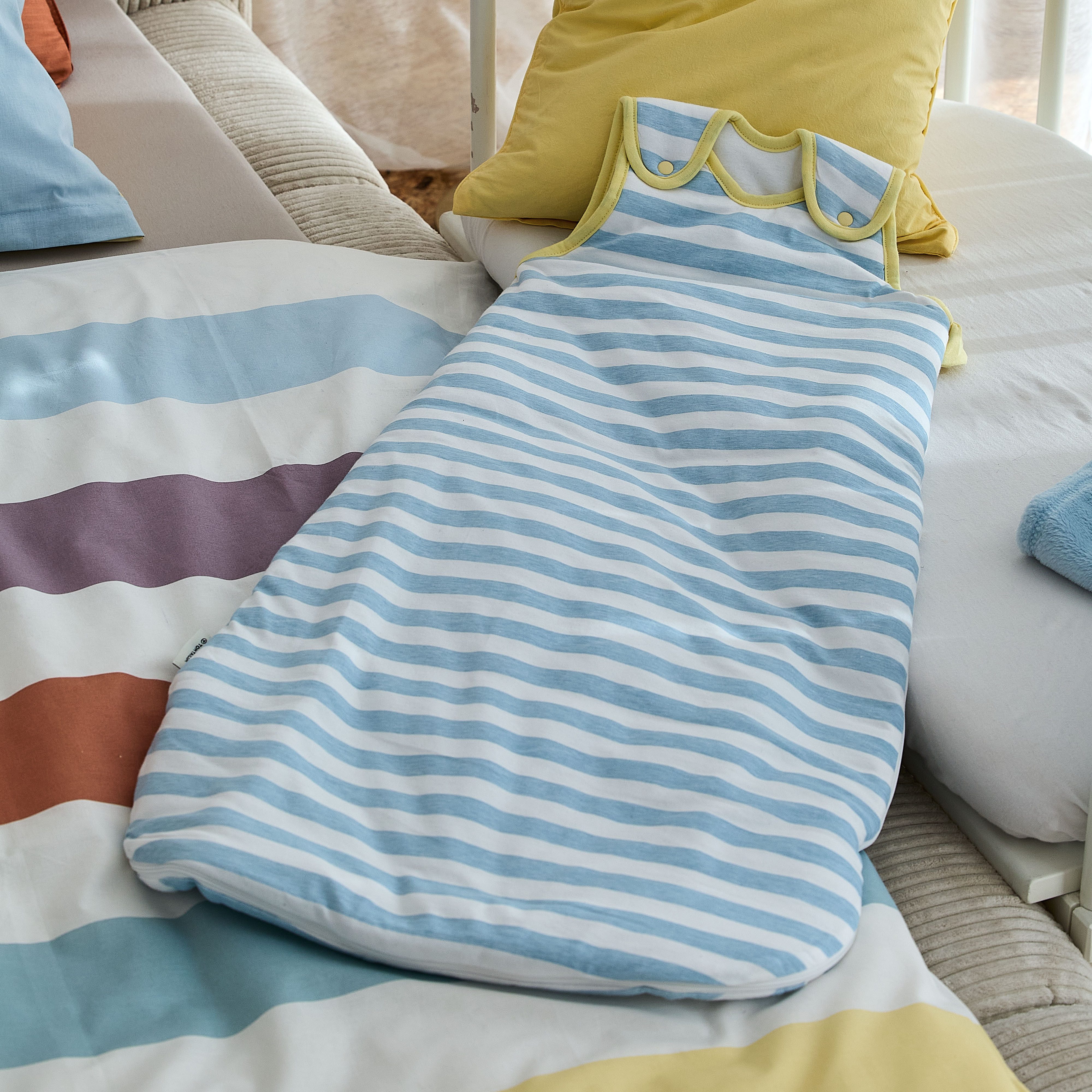TOM TAILOR HOME Babyschlafsack TT Baby-Schlafsack Streifen 90cm (1 tlg)