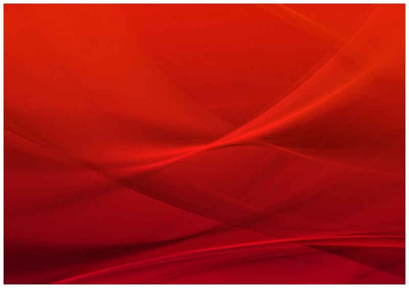 Wallario Wandbild, Abstrakte rotes Muster - roter Stoff, in verschiedenen Ausführungen