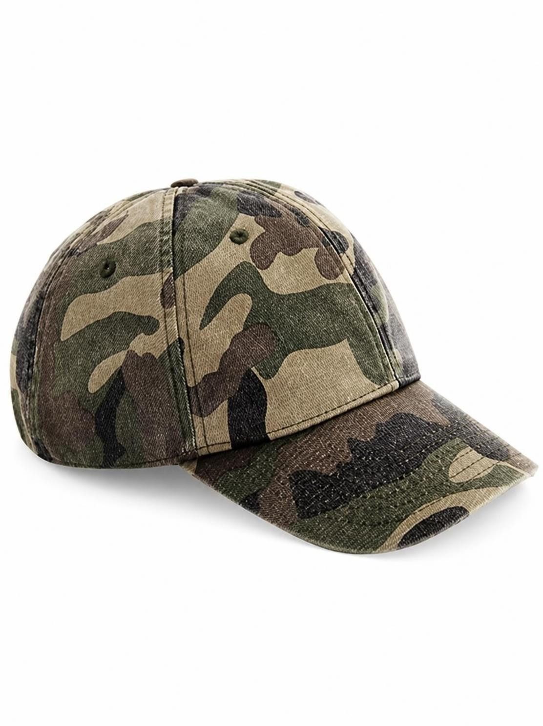 Beechfield® Baseball Cap Low Profile Vintage Cap / 6-Panel-Design