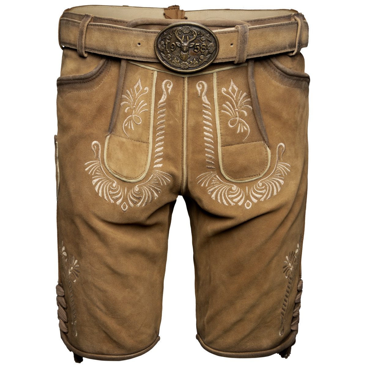 Krüger Trachtenlederhose 963569 Herren (1-tlg) Trachtenlederhose, Trachtenh günstig online kaufen