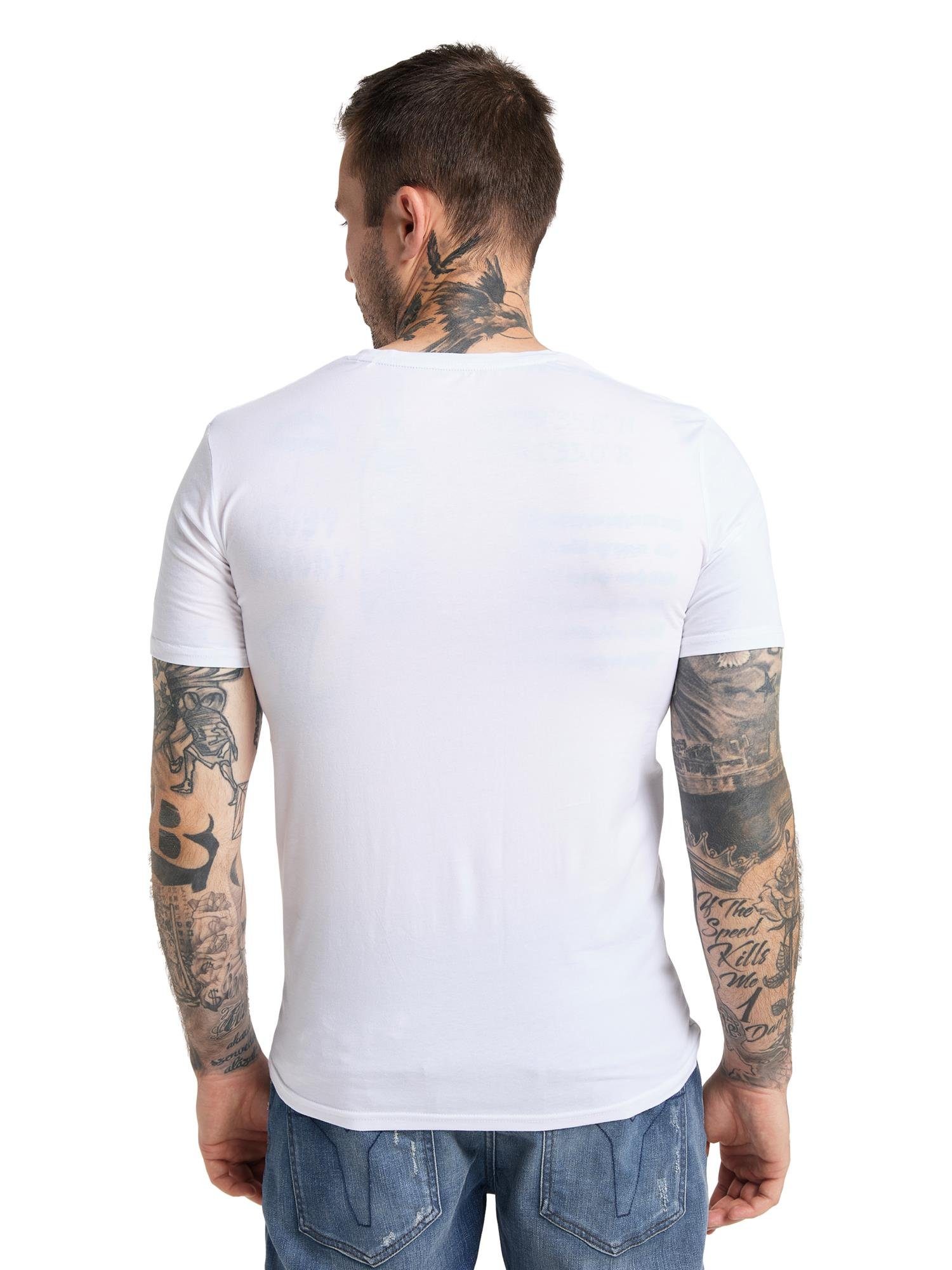 Cavallari T-Shirt CARLO Weiß COLUCCI