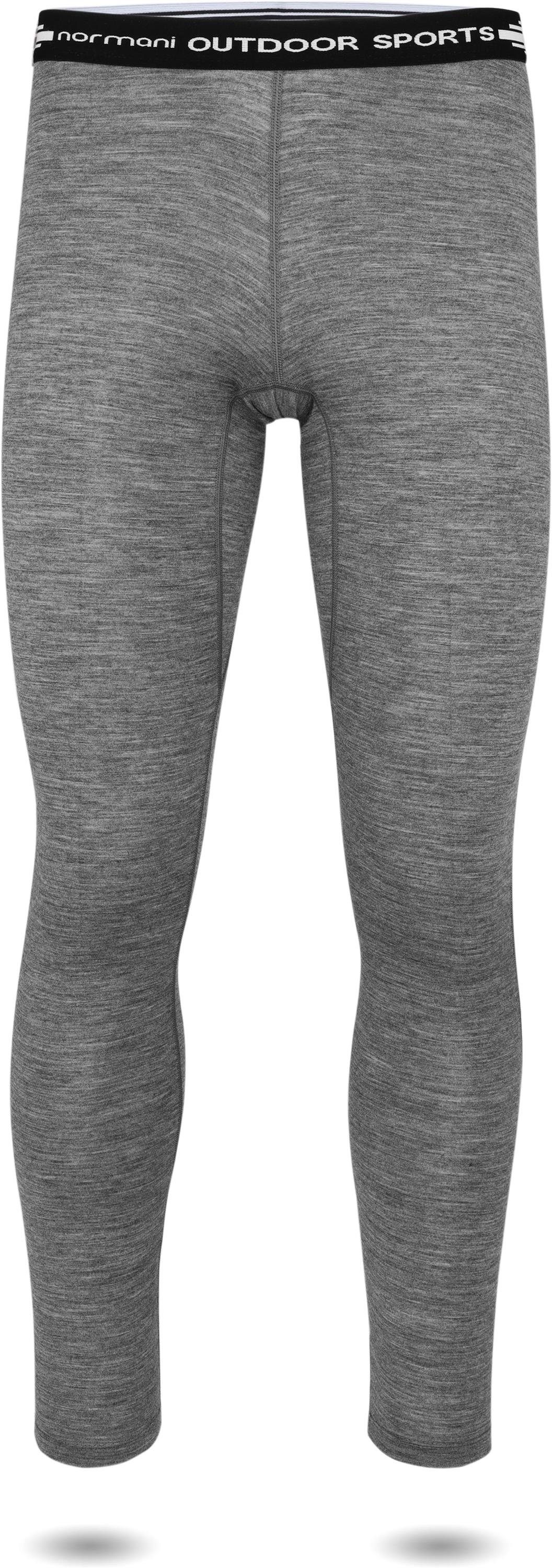 normani Thermounterhose Herren Merino Unterhose Sydney Thermounterhose Ski-Winterhose - Aus Merinowolle