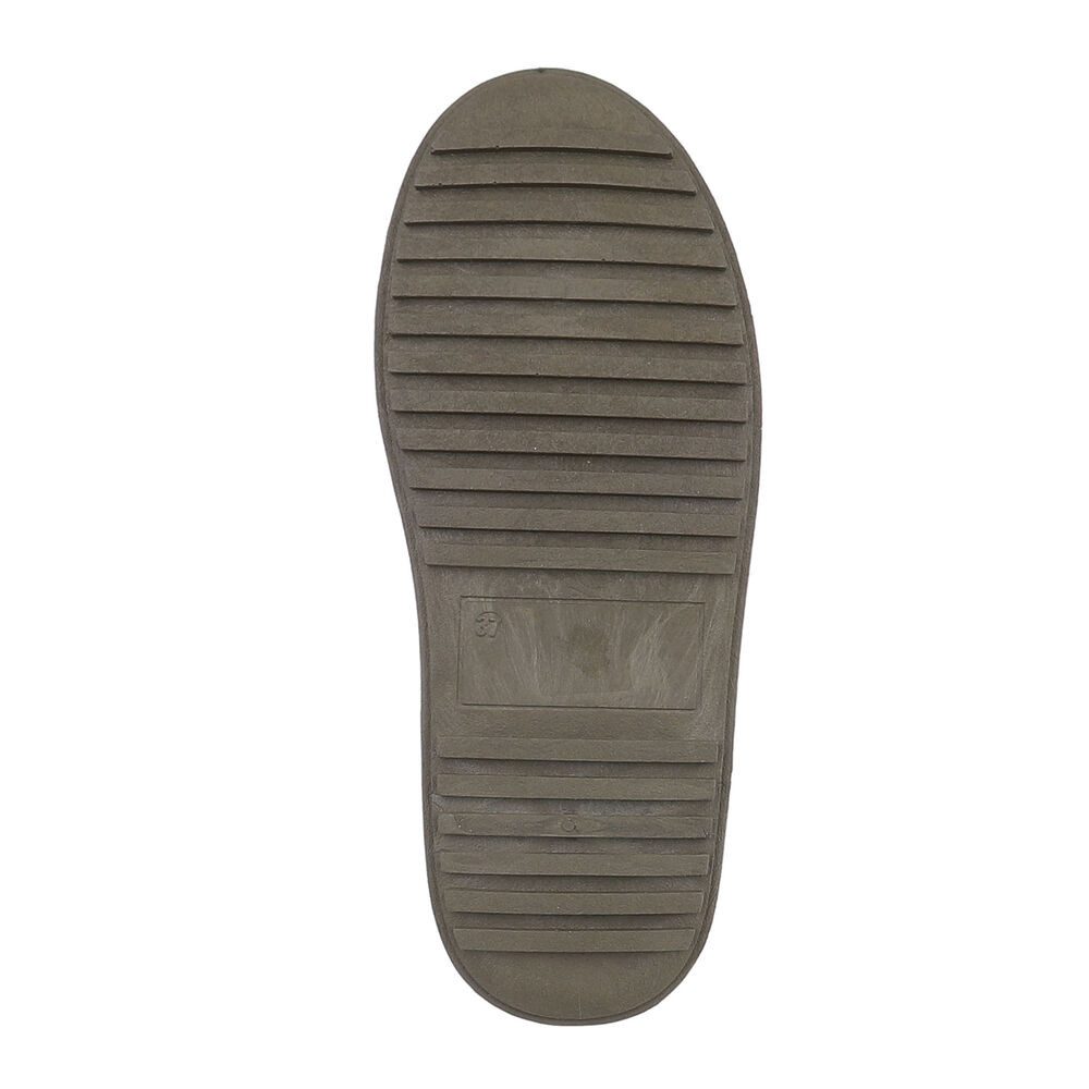 Ital-Design Damen Snowboots Freizeit Snowboots (87214450) Flach Plateaustiefeletten in Olive