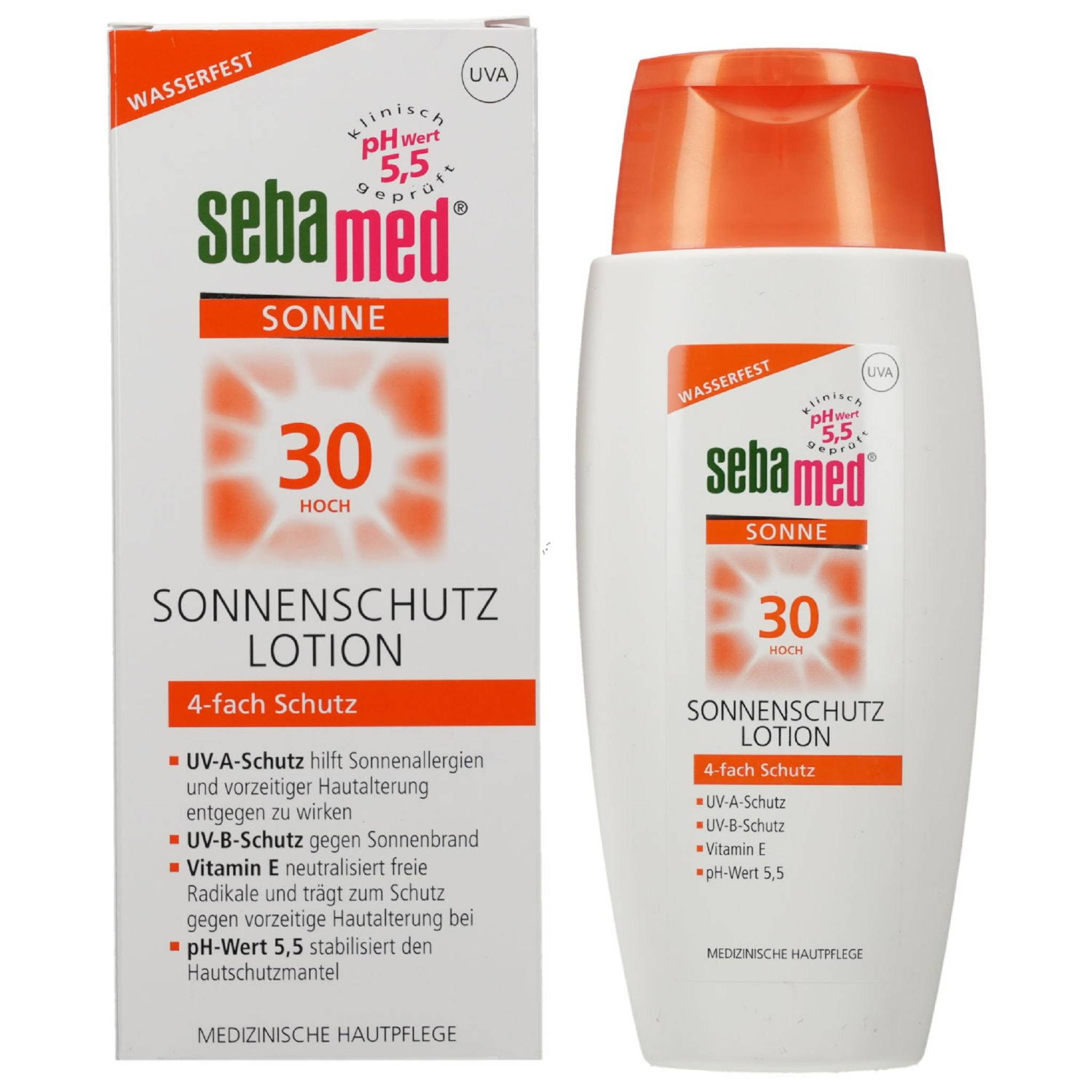 sebamed Sonnenschutzcreme SEBAMED Sonnenschutz Lotion LSF 30 150ml PZN 14347523