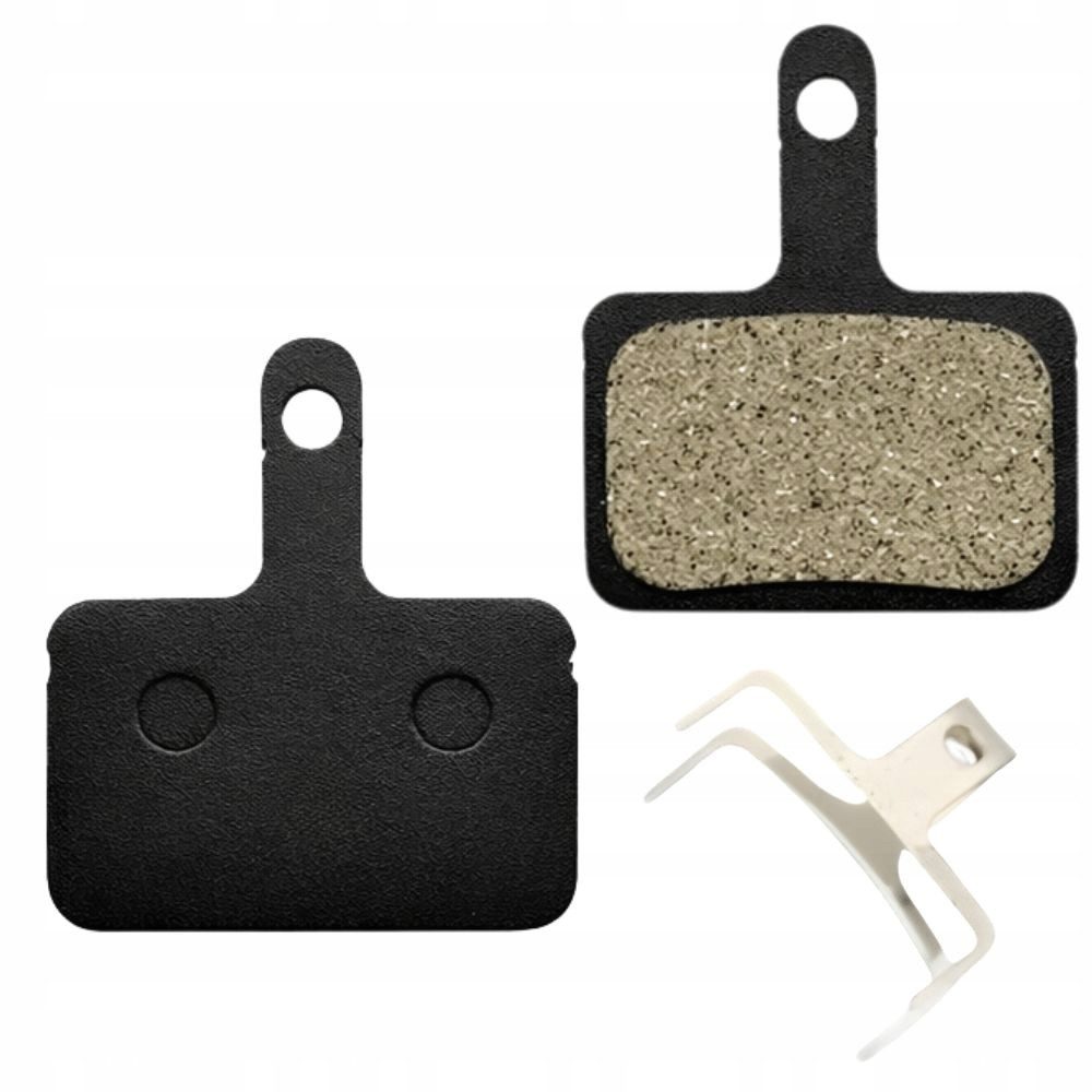 VERK GROUP Bremsbelag Fahrrad Bremsbeläge 1 Paar Scheibenbremse Disc Pads E-Bike (Paar, 2-St), Inklusive Montagefeder, Für Scheibenbremsen